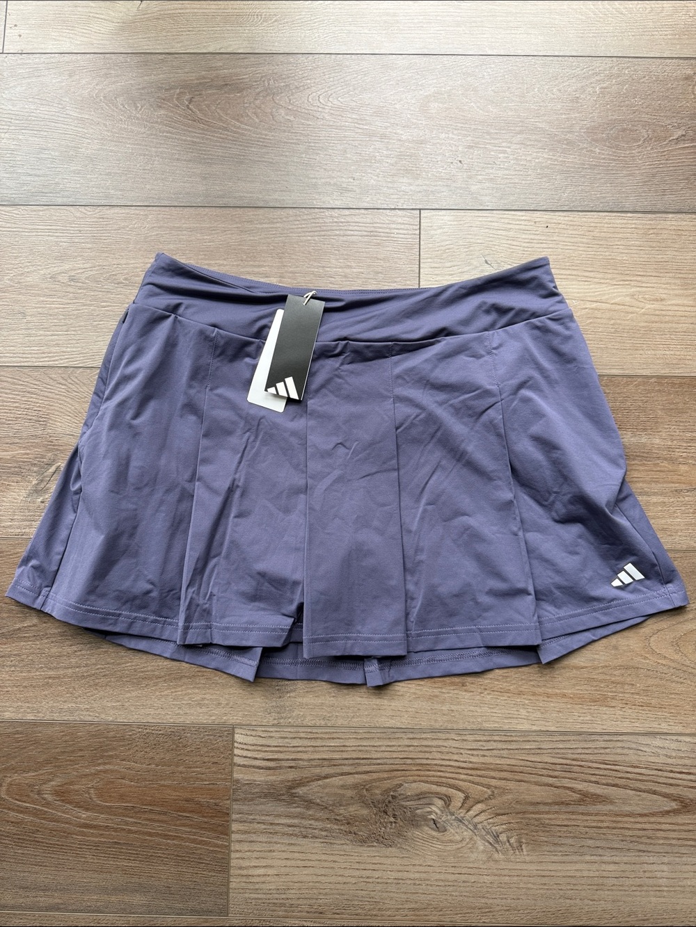 Women’s Size Large Adidas Golf Skort Pleated Purple Violet JN8317